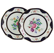 Wedgwood & Co, Imperial Porcelain, 2 X Dessert Plates