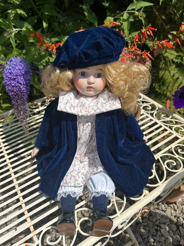 Porcelain girl doll alberon - girl,