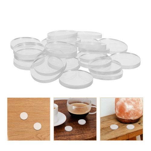 Pcs glass table anti slip - 25,