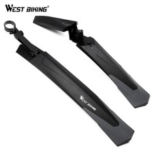 WEST BIKING Quick Release Mountain Bike Bicycle Front Rear Fender Mudguard Set