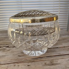 Vintage 1985 Crystal Glass