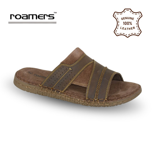 Mens leather mule sandals - mens,