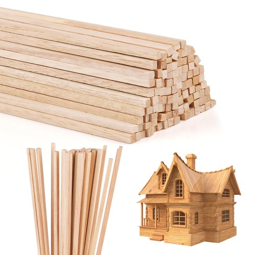 Balsa wood sticks 100 pcs - sticks,,