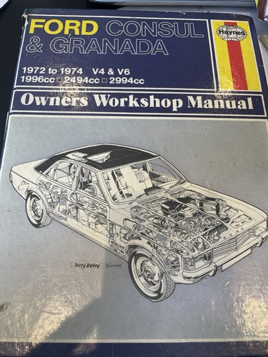 Haynes ford consul and - ford, granada