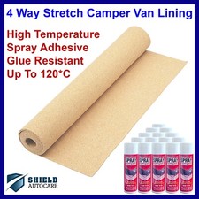 4 Way Stretch Beige Lining Car Van Boat Speaker Acoustic Carpet Bass Box Car Kit