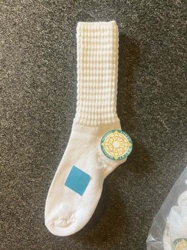 Irish white dance socks - white,