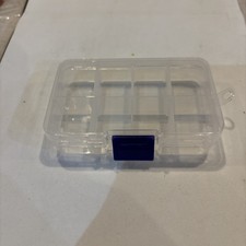 Fly Box 8 Compartments Clear