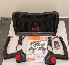 LASCAL BUGGY BOARD MINI IN BLACK CONNECTORS & UNCUT STRAPS, RIDE ON, STRAP