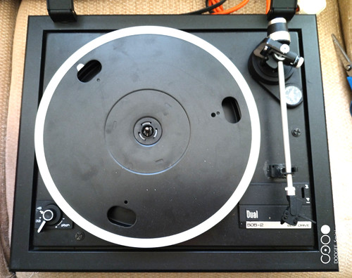 Dual cs505 turntable - turntable, parts.