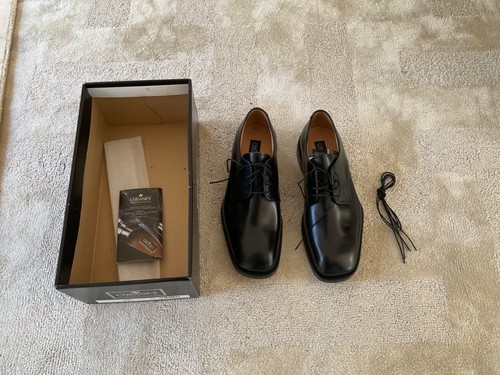 Cheaney men black lace - cheaney, up