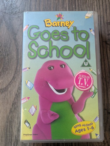 Barney goes to - to, school