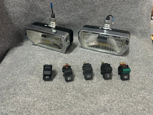 Pair fog lights - lights, +