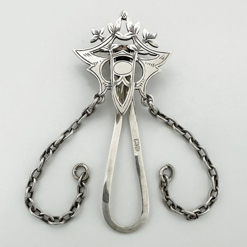 Edwardian double chatelaine - double,