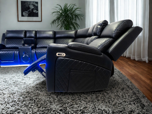 Lux black corner - corner, electric