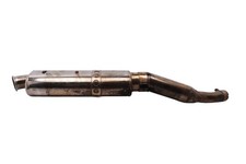 Laser exhaust system, end