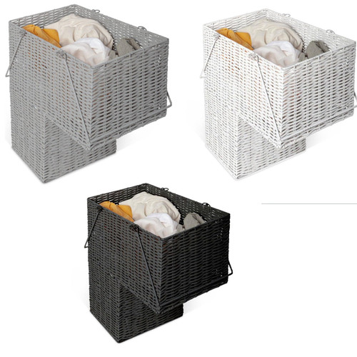 Storage baskets resin wicker - resin,