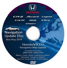 Honda Sat Nav Disc Accord