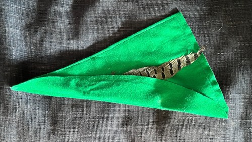Robin hood felt - hat, with