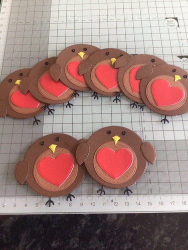 Cute christmas robin - 8,