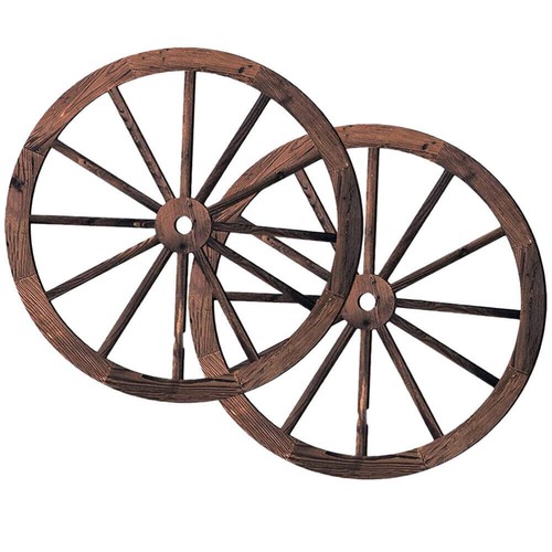 Pieces wooden wagon wheel - pieces,