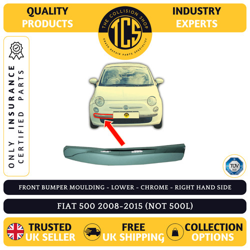 Front bumper moulding lower - front,