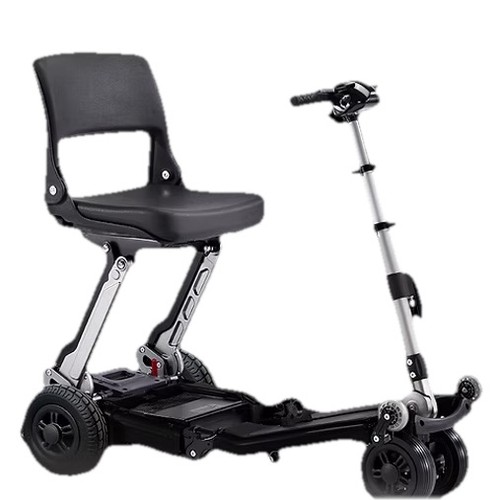 New black luggie folding - black,