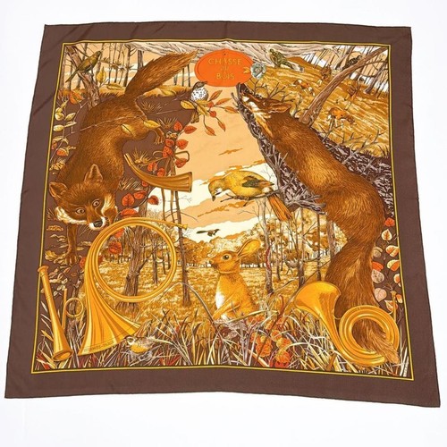 Hermes carre chasse bois - carre,