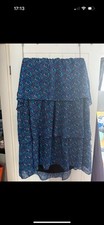 Ladies Gypsy Type Layered Skirt Size 28