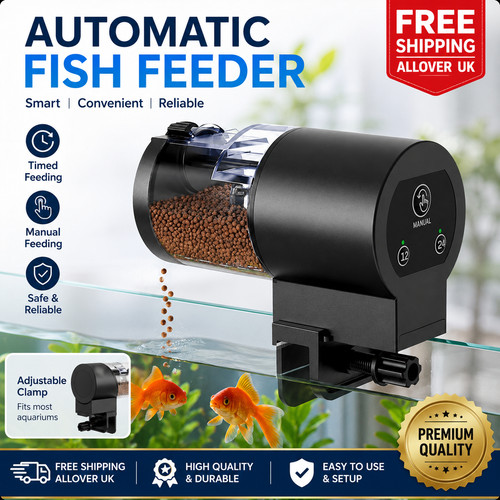 Automatic fish feeder - automatic,