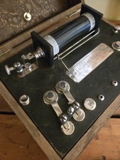 Vintage SEARS ROEBUCK Dr. Tradewell quack medical FARADIC BATTERY -untested