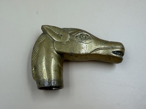 Vintage brass horse head for - vintage,