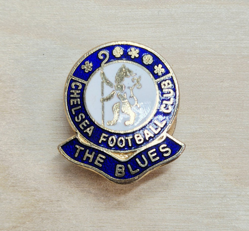 Vintage chelsea pin badge - vintage, fc