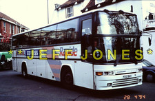 ORIGINAL 35mm SLIDE 4381-Bebb VOLVO B10M/JONCKHEERE K62BAX Bristol 28.4.94