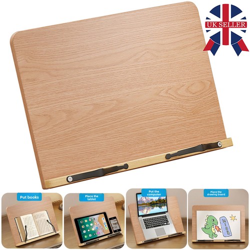 Adjustable bookstand wooden - adjustable,