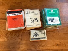 Lot of (77) Vintage Allis-Chalmers Tractor Operator's Manuals & Parts Catalogs