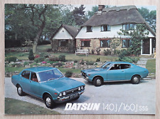 Datsun Violet 140J & 160J SSS Mk II Brochure c.1976