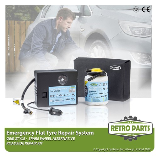 Emergency flat tyre - repair, kit