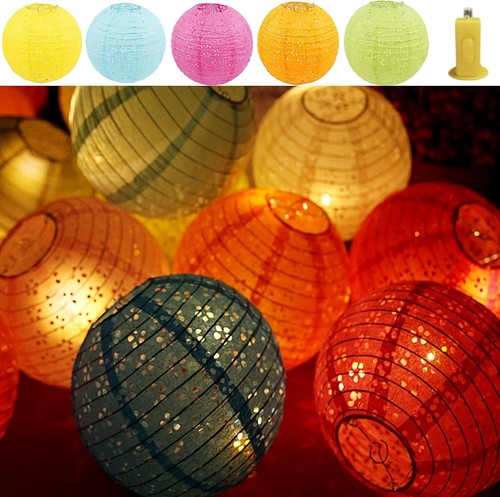 Paper lanterns colours wedding - lanterns,