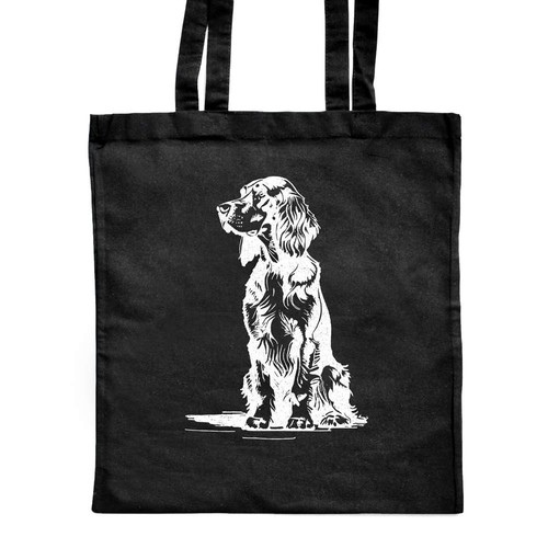 Gordon setter shopping tote - shopping,
