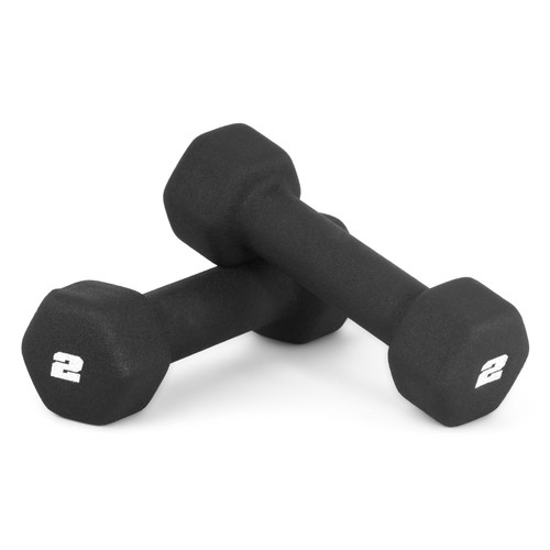 Cap barbell neoprene - barbell, lb