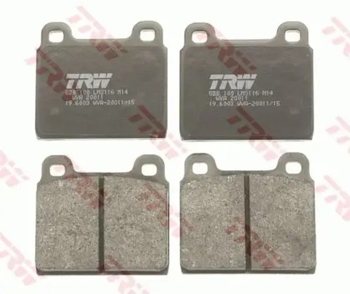 Brake pads gdb100 - pads, alfa