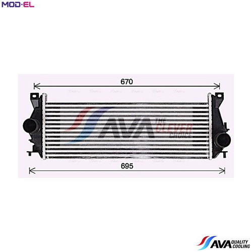 Charge air cooler - au4338, for