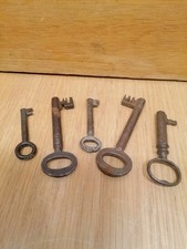 Antique Key Collection Various