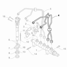 Genuine Fuel Supply Pipe -