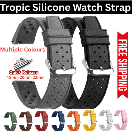 18mm 20mm 22mm silicone - 20mm,