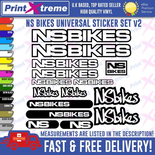 Bikes vinyl decals - ns,