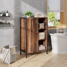 Vintage Industrial Cupboard Kitchen Bathroom Storage Unit Retro Rustic Cabinet