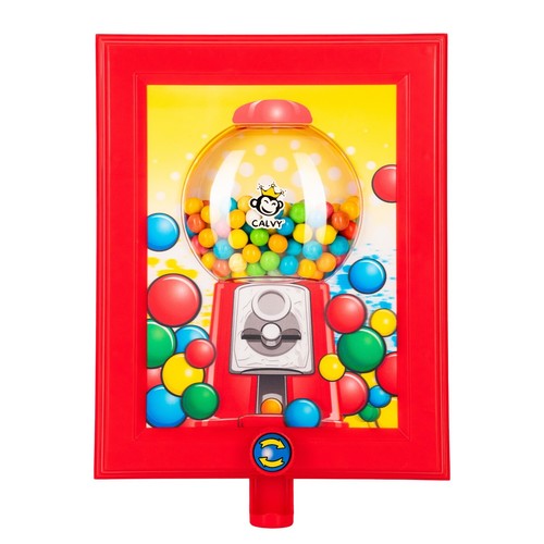 Wall mounted gumball - wall,