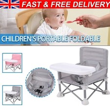 Travel Booster Seat Compact Folding High Chair Children's Baby Travel Armchair