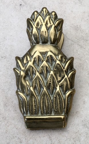 Vintage solid brass pineapple - vintage,
